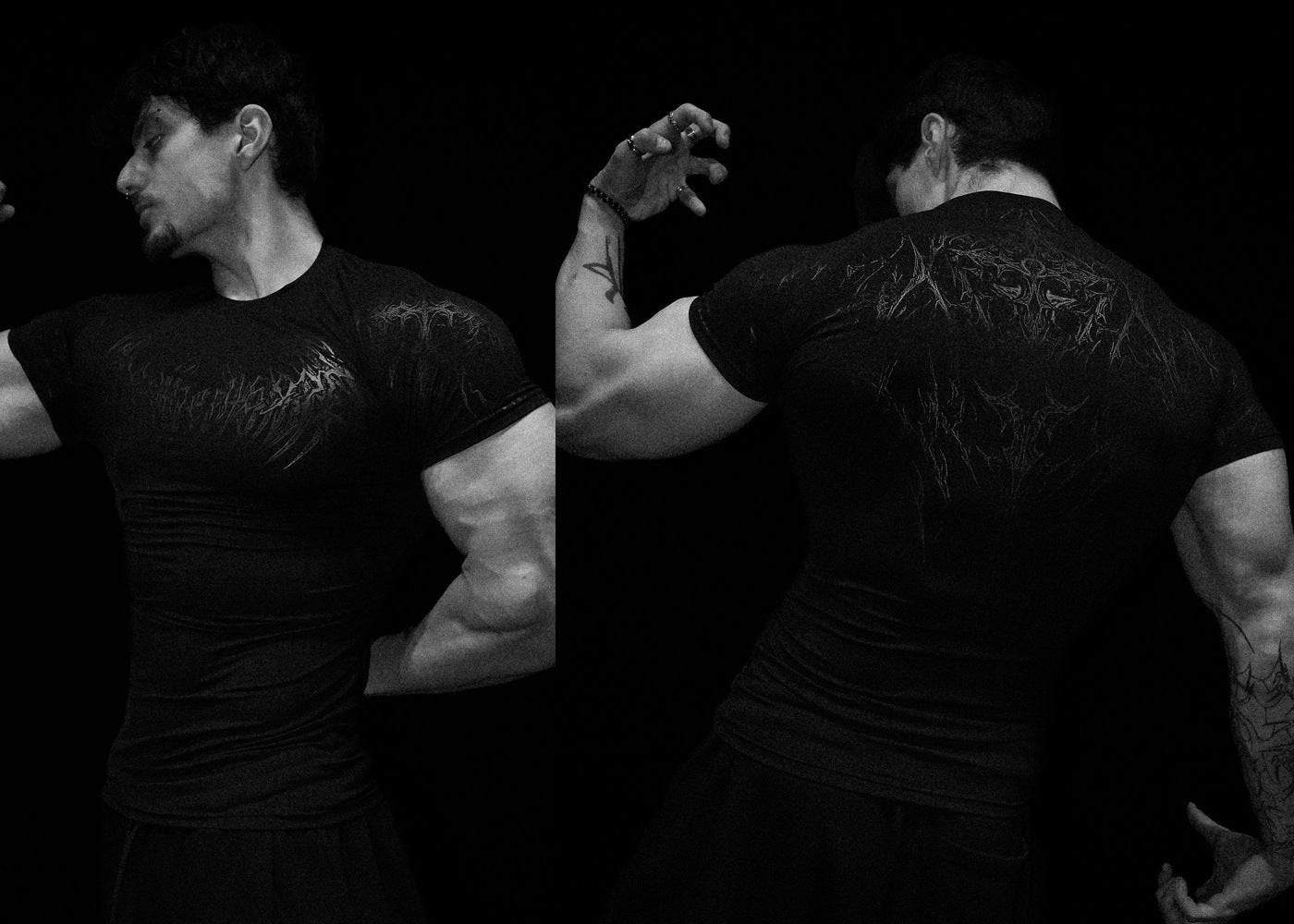 Fitness quick-drying short-sleeved shirt