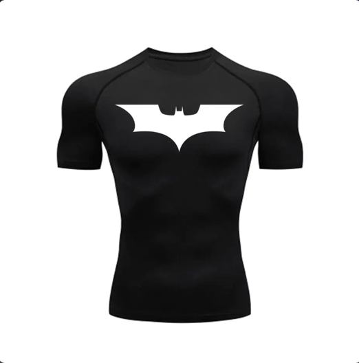 Men's Compression Short Sleeve Sports T-Shirt for Running