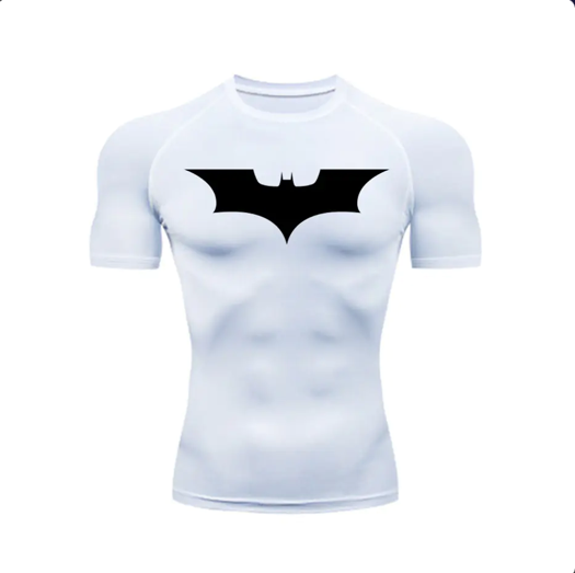 Men's Compression Short Sleeve Sports T-Shirt for Running