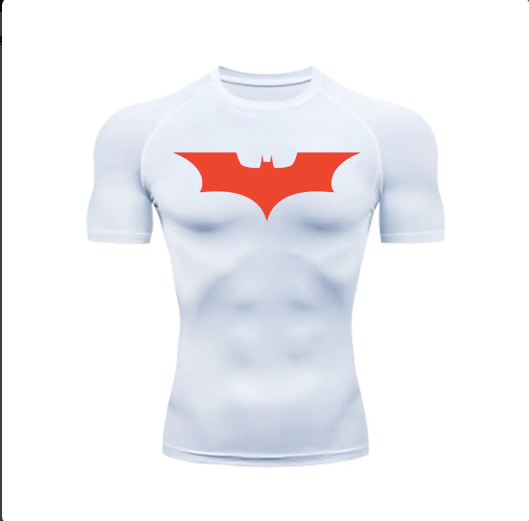 Men's Compression Short Sleeve Sports T-Shirt for Running