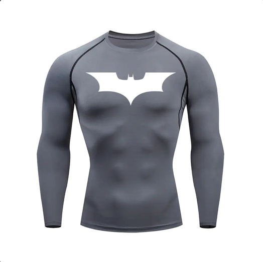 Men's Compression Short Sleeve Sports T-Shirt for Running