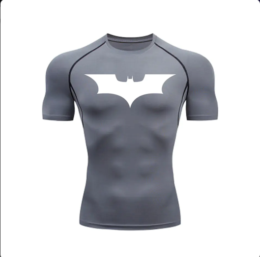 Men's Compression Short Sleeve Sports T-Shirt for Running