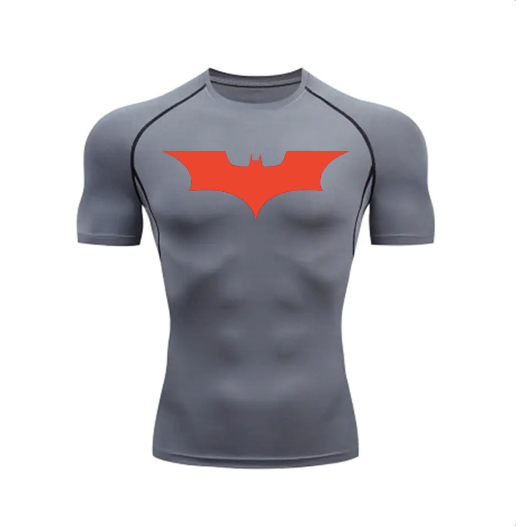 Men's Compression Short Sleeve Sports T-Shirt for Running