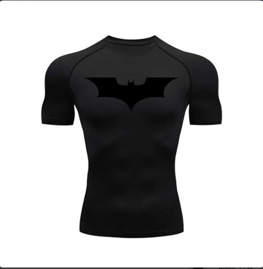 Men's Compression Short Sleeve Sports T-Shirt for Running