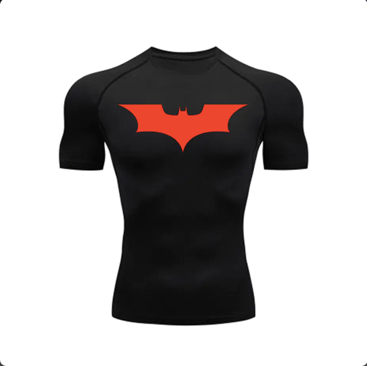 Men's Compression Short Sleeve Sports T-Shirt for Running
