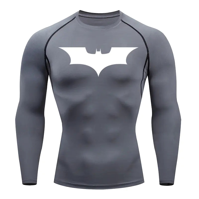 Men's Compression Short Sleeve Sports T-Shirt for Running