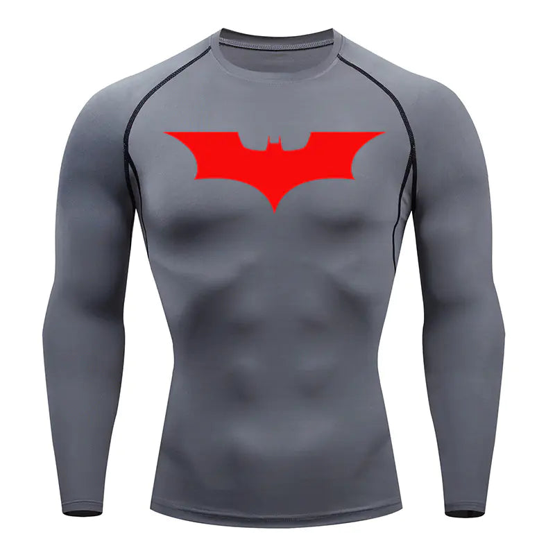 Men's Compression Short Sleeve Sports T-Shirt for Running