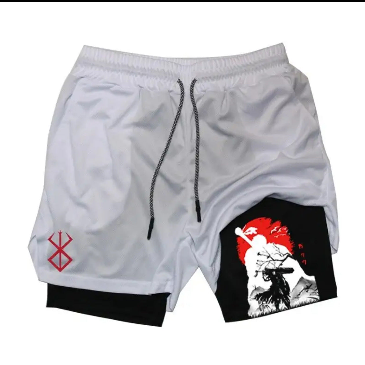 Printed Sports Shorts