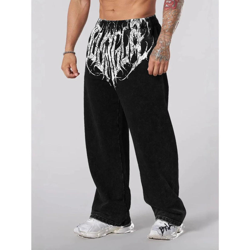Unisex Straight Cut Casual Sweatpants