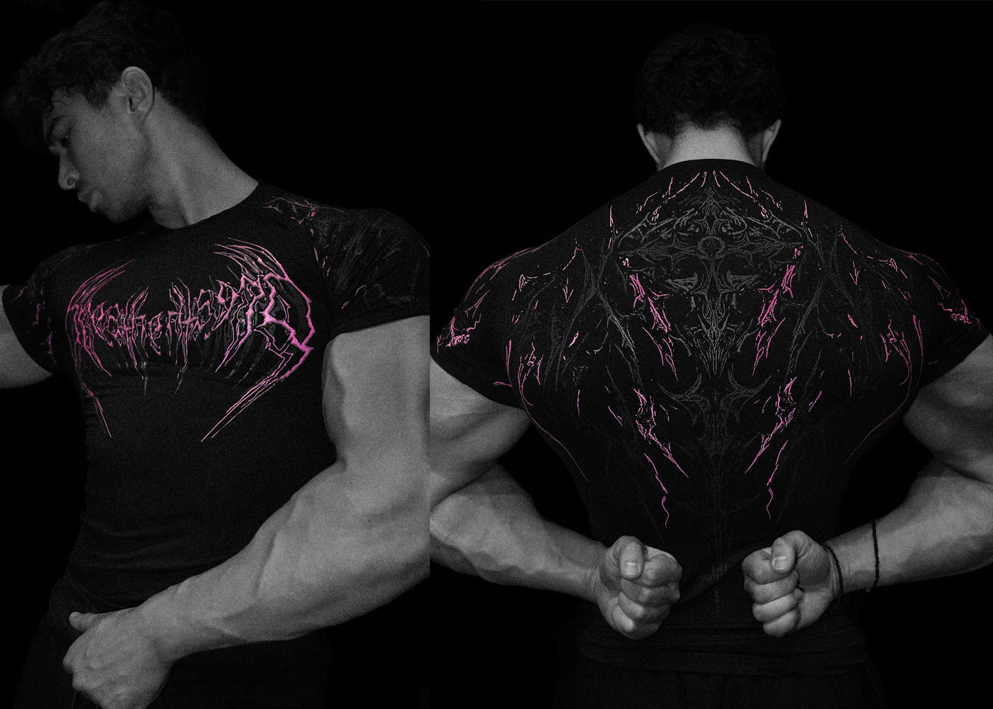 Fitness quick-drying short-sleeved shirt