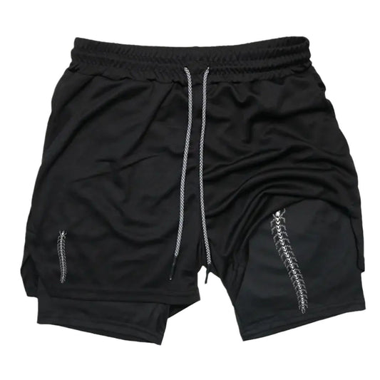 Animated Print Sports Shorts
