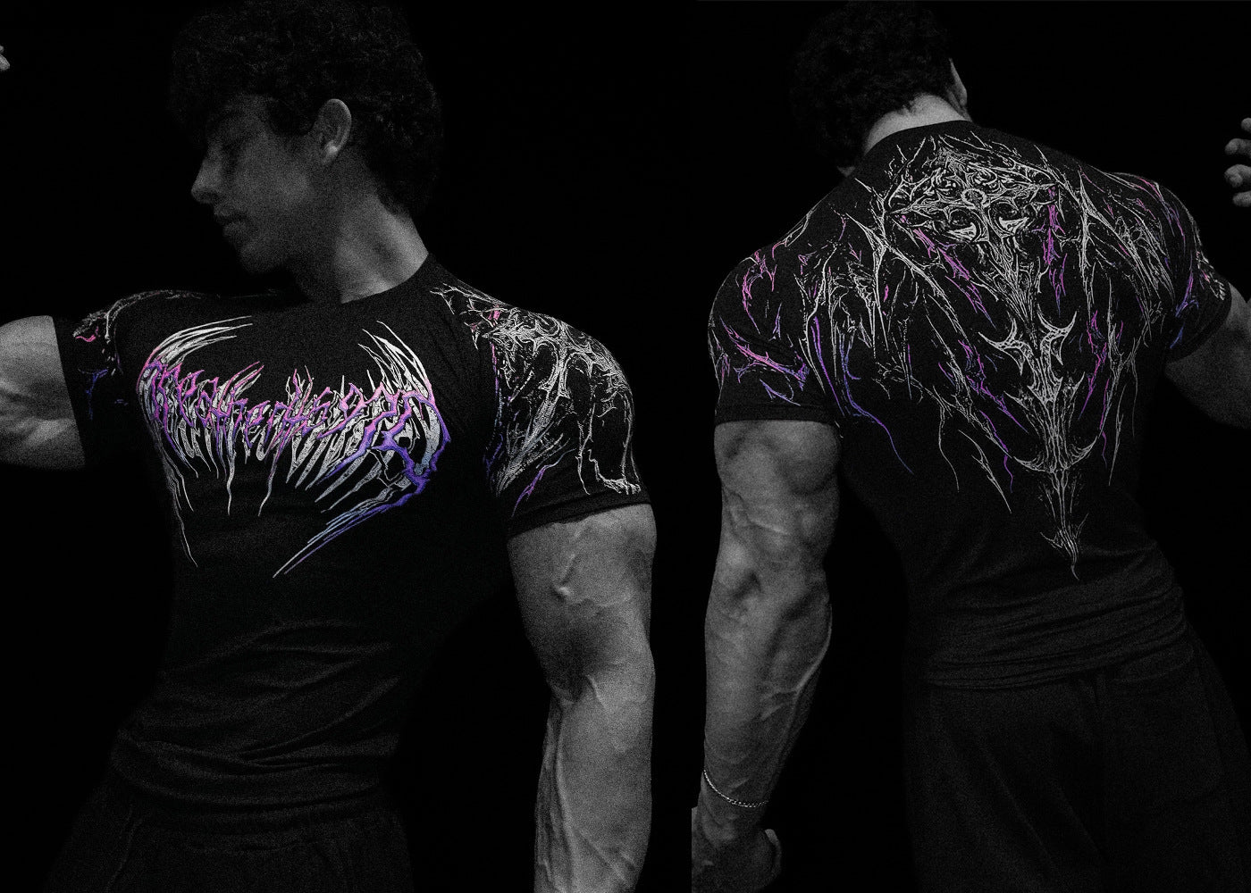 Fitness quick-drying short-sleeved shirt