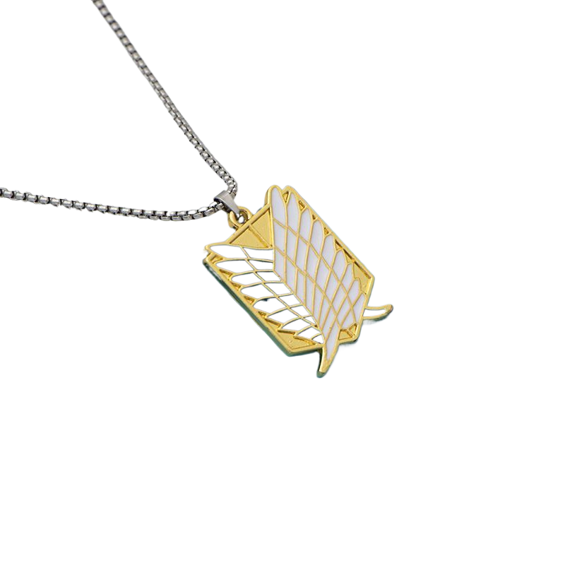 Attack on Titan Wings of Freedom Alloy Necklace Brooch Keychain