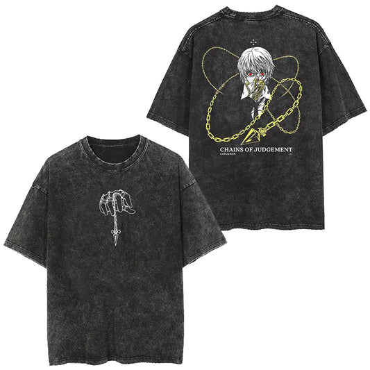 Japanese Vintage Oversized Cartoon T-Shirt (Loose Fit)