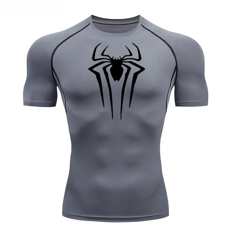 Printed Quick-Dry Fitness T-Shirt