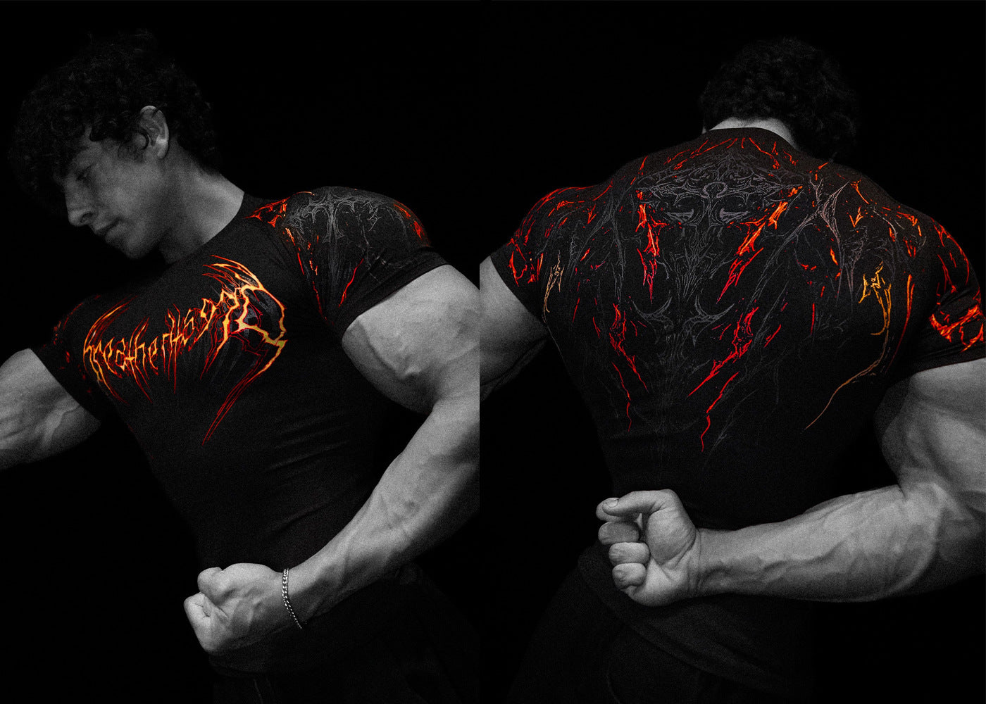 Fitness quick-drying short-sleeved shirt