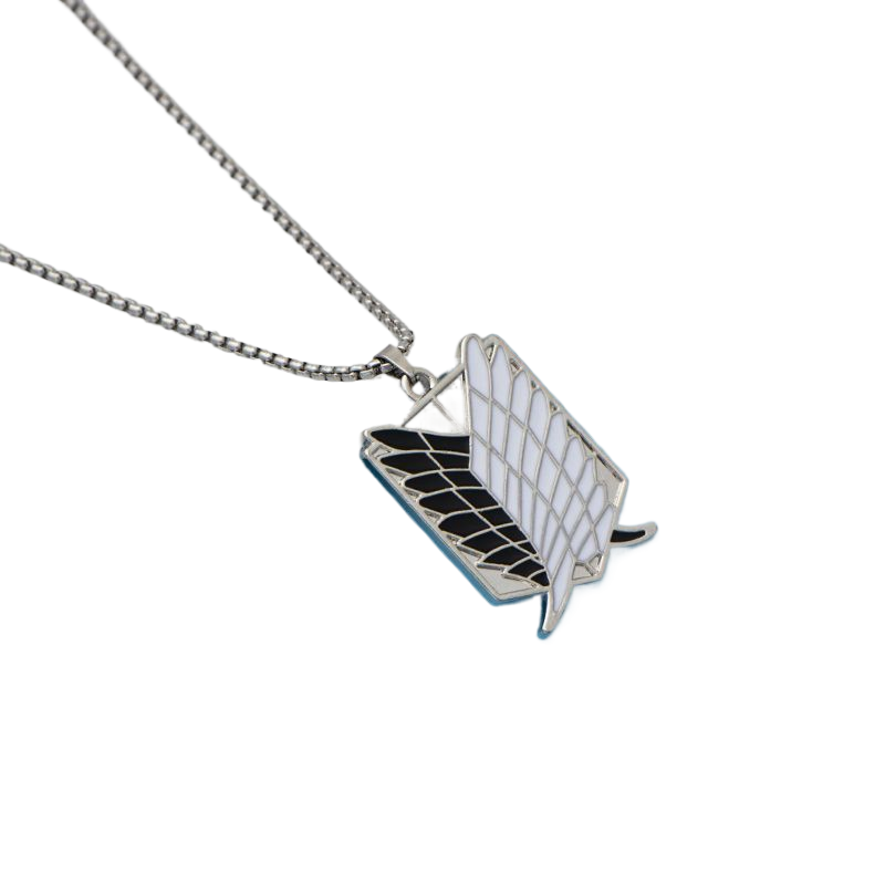 Attack on Titan Wings of Freedom Alloy Necklace Brooch Keychain