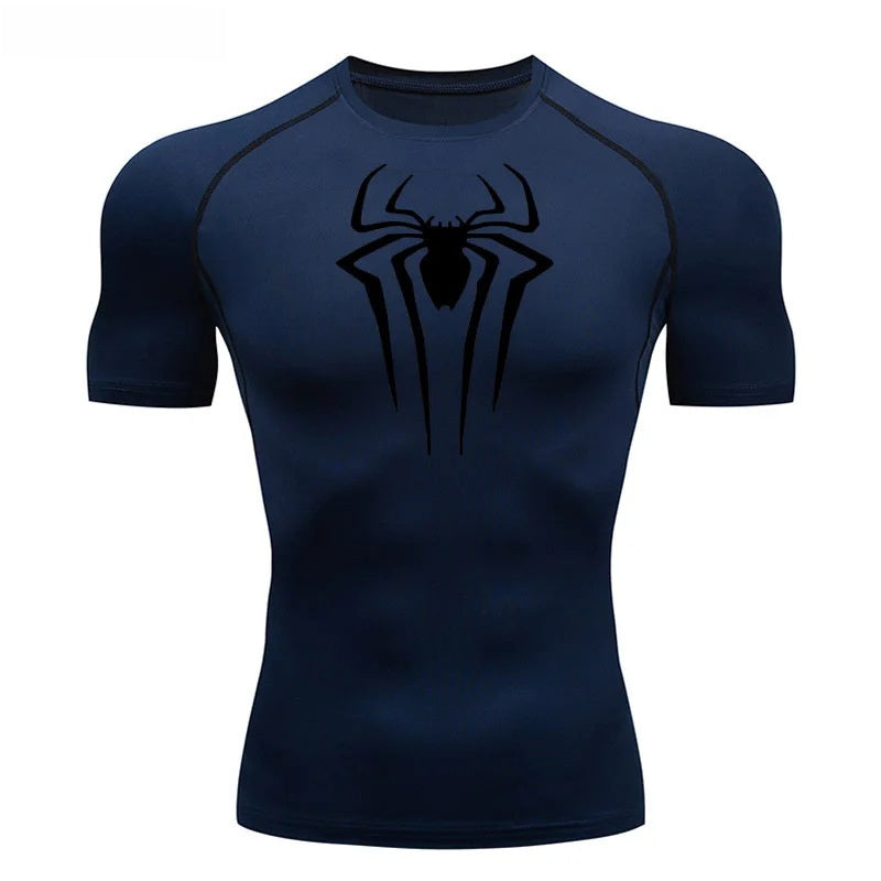 Printed Quick-Dry Fitness T-Shirt