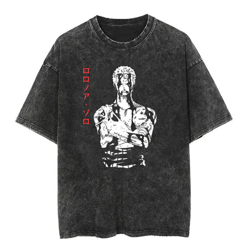Vintage Wash Short Sleeve T-Shirt for Couples