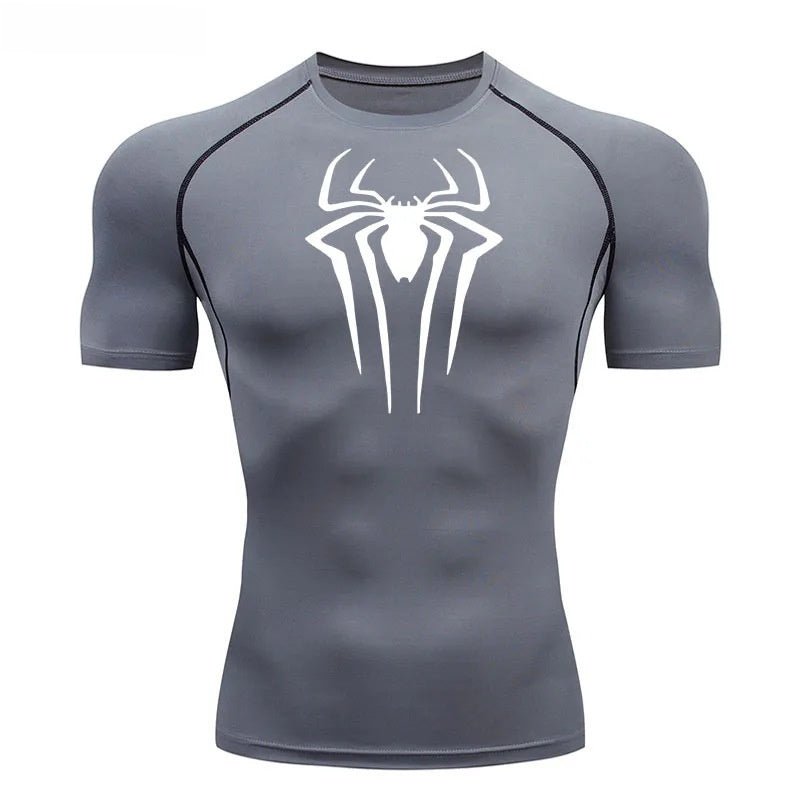 Printed Quick-Dry Fitness T-Shirt