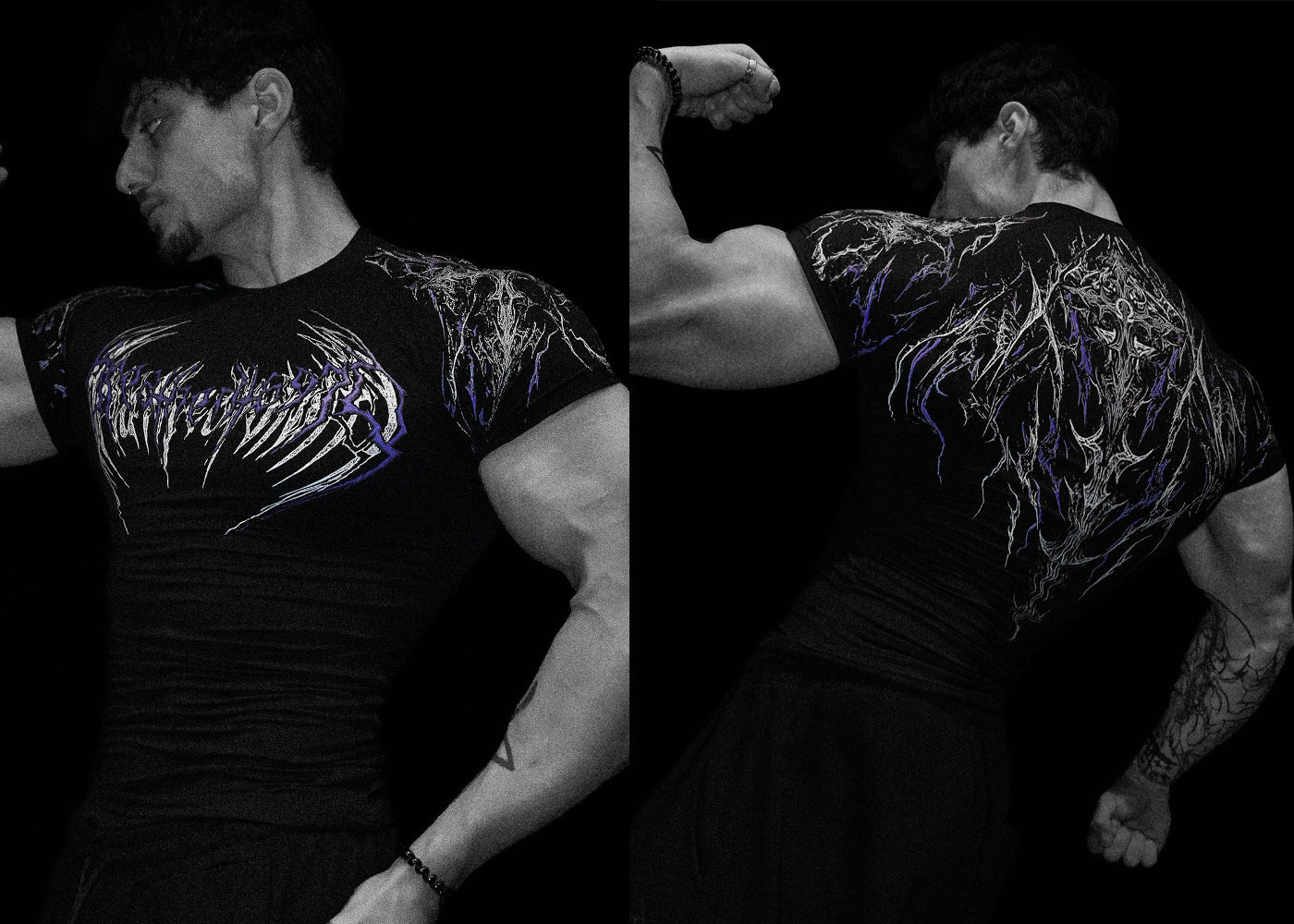 Fitness quick-drying short-sleeved shirt