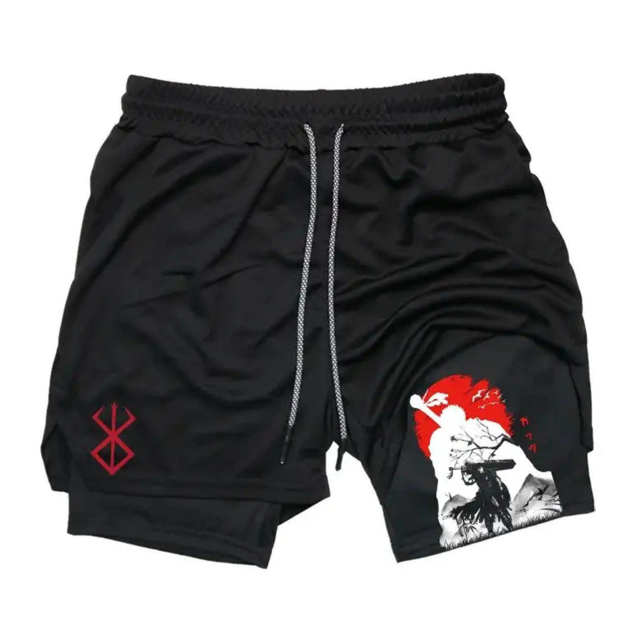 Printed Sports Shorts